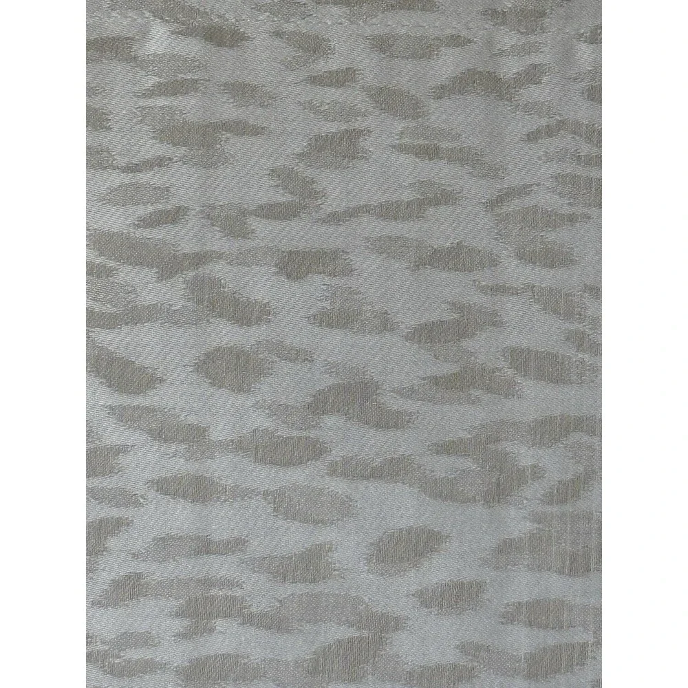 Anne De Solene Caractere Boudoir Sham Satin Jacquard Cotton Beige Leopard 12x16